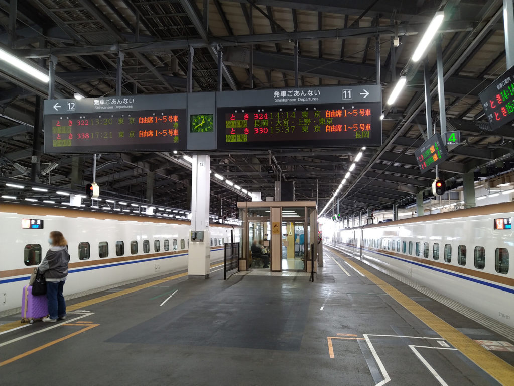 新潟駅 新幹線ホーム